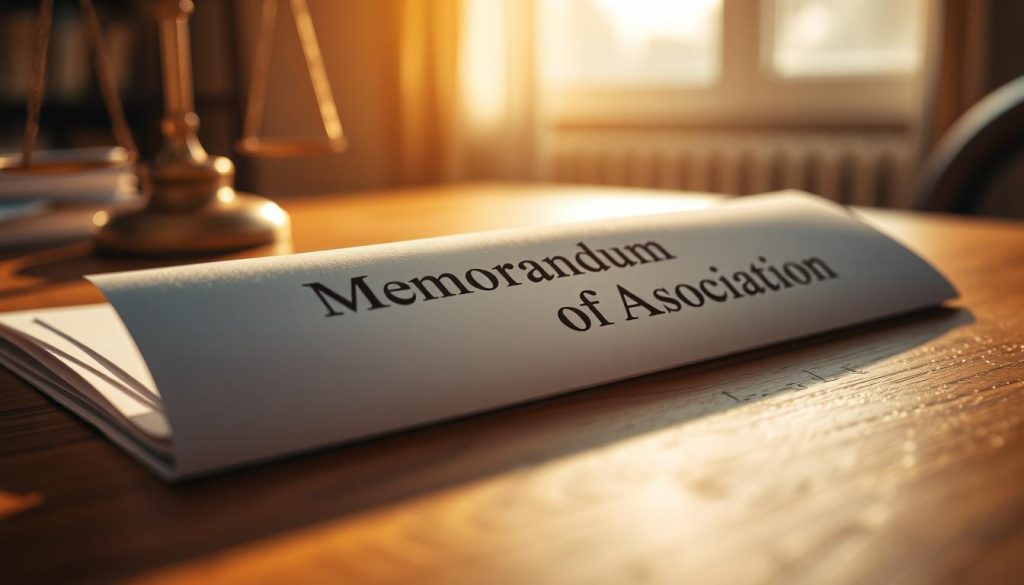 definition Memorandum of Association